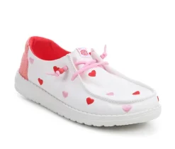 HEYDUDE Casual|Casual>Girls' Wendy Embroidered Hearts