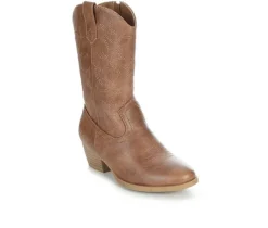 Jellypop Boots|Big Kid (Sizes 3.5-7)>Girls' Little Kid & Big Kid Katie Jo Cowboy Boots