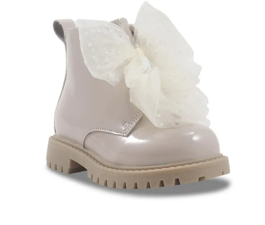 Girls' Toddler Daria Double Bow Booties|Jessica Simpson Clearance