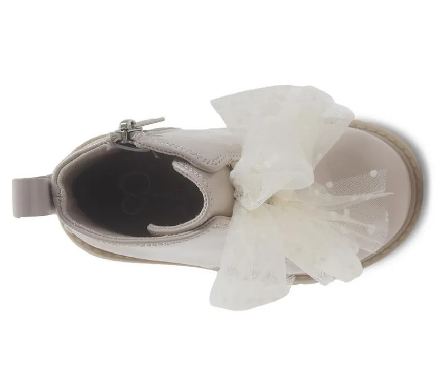 Girls' Toddler Daria Double Bow Booties|Jessica Simpson Clearance