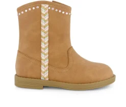 Jessica Simpson Boots|Toddler (Sizes 4.5-10)>Girls' Toddler Layla Stripe Boots