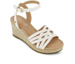 Girls' Little & Big Kid Anastasia Bella Wedge Sandals|Kenneth Cole Outlet