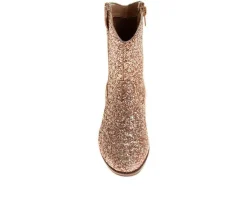 Girls' Little & Big Kid Morgan Glitter Western Boots|Kensie Girl Outlet