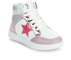 Kensie Girl Athletics & Sneakers|Athletics & Sneakers>Girls' Little Kid & Big Kid Star Hi-Top Sneaker