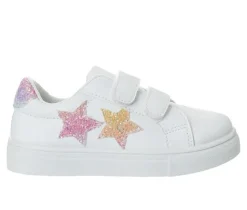 Girls' Toddler & Little Kid Star Velcro Strap Sneakrs|Kensie Girl
