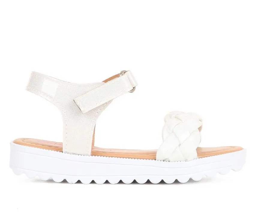 Girls' Toddler Woven Sandals|Kensie Girl Online