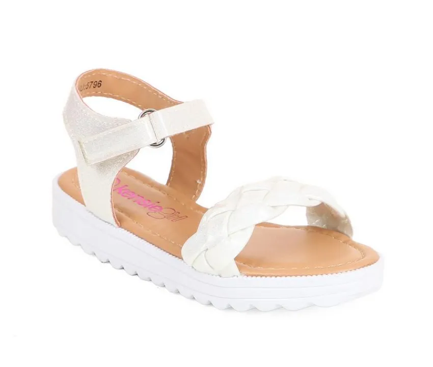 Girls' Toddler Woven Sandals|Kensie Girl Online