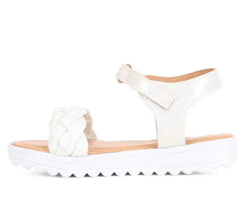 Girls' Toddler Woven Sandals|Kensie Girl Online