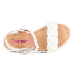 Girls' Toddler Woven Sandals|Kensie Girl Online