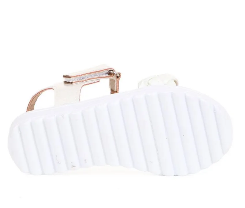Girls' Toddler Woven Sandals|Kensie Girl Online