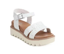 Girls' Little Kid & Big Kid Almah Platform Wedge Sandals|MIA