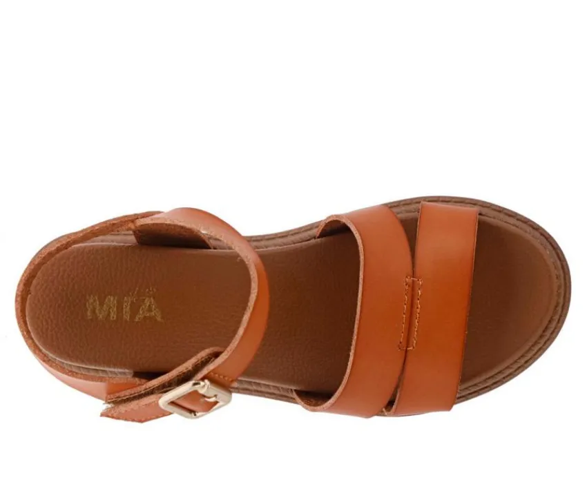 MIA Sandals|Sandals>Girls' Little Kid & Big Kid Fayte Wedge Sandal