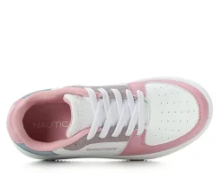 Girls' Little Kid & Big Kid Monsata Platform Sneakers|Nautica Outlet