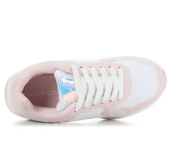 Girls' Little Kid & Big Kid Olivet Casual Sneaker|Nautica Online