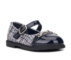 Girls' Toddler Clear Skyz Dress Shoes|Olivia Miller Girl Outlet