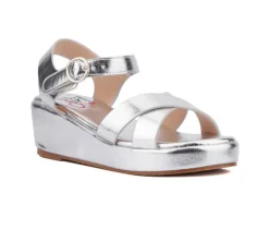 Girls' Little & Big Kid Sweetie Wedge Sandals|Olivia Miller