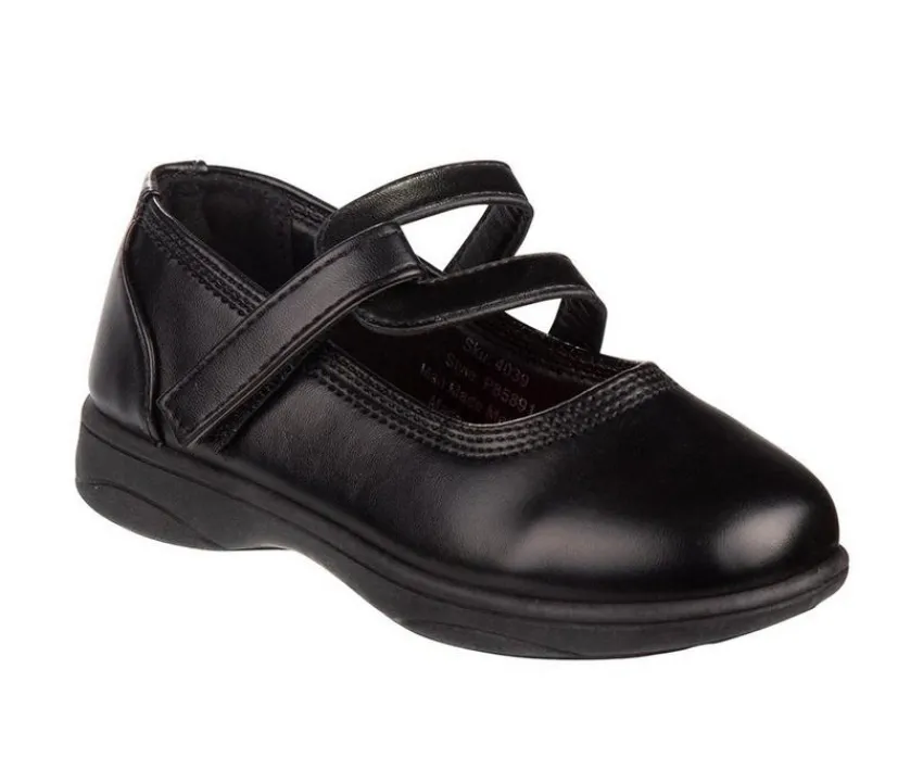 Girls' Toddler & Little Kid & Big Kid Two Strap School Shoes|Petalia Discount