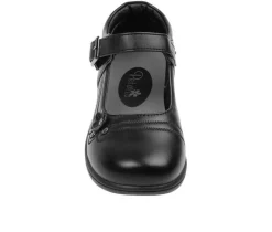Girls' Toddler & Little Kid & Big Kid Flower School Flats|Petalia Hot