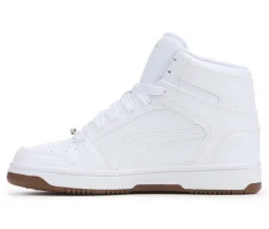 Girls' Big Kid Rebound Layup Bling High Top Sneakers|Puma New
