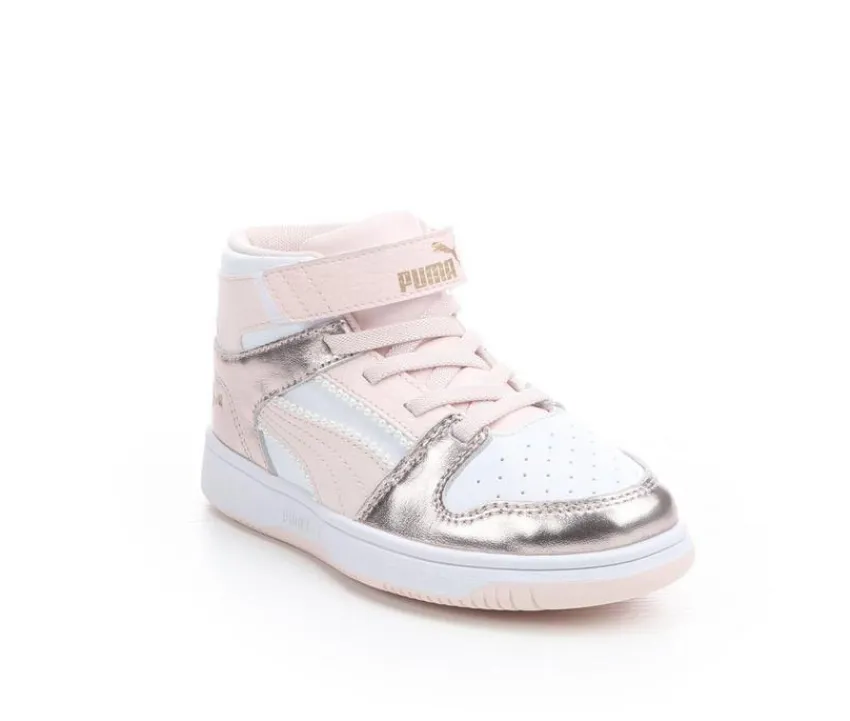 Puma Athletics & Sneakers|Athletics & Sneakers>Girls' Rebound Layup Romantic Sneakers