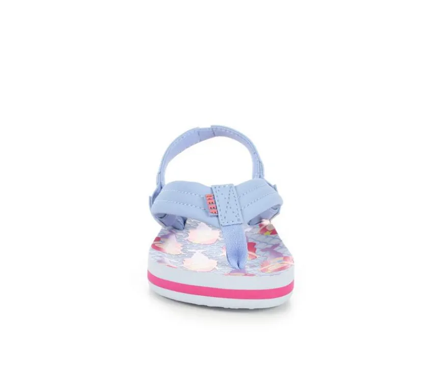 Girls' Toddler & Little Kid Little Ahi Flip-Flop Sandals|Reef Discount