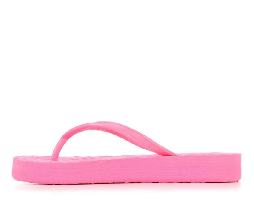 Girls' Little Kid & Big Kid RG Viva Plat Flip-Flops|Roxy Hot