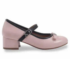 Girls' Little Kid & Big Kid Bianca Bow Dress Shoes|Sam & Libby Discount