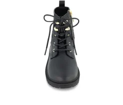 Girls' Little Kid & Big Kid Combat Lib Boots|Sam & Libby
