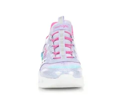Girls' Little Kid & Big Kid Infinite Heart Slip-Ins Light-Up Shoes|Skechers Hot