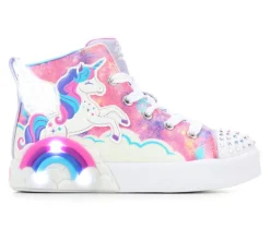 Skechers Athletics & Sneakers|Casual>Girls' Little Kid Twinkle Magic Unicorn Light-Up Sneakers