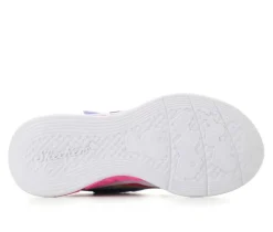Girls' Little Kid Flutter Hearts Groovy Light-Up Shoes|Skechers New