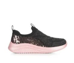 Skechers Casual|Big Kid (Sizes 3.5-7)>Girls' Little Kid & Big Kid Ultra Flex 3 Sequin Casual Sneakers