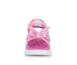 Girls' Little Kid & Big Kid Jumpsters Butterfly Light-Up Sandals|Skechers New