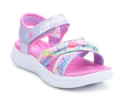 Girls' Little Kid & Big Kid Jumpsters Tie Dye BFFs Sandals|Skechers Clearance