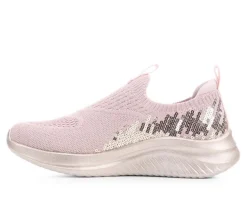 Girls' Little Kid & Big Kid Ultra Flex 3 Sequin Casual Sneakers|Skechers Discount