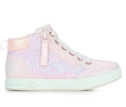 Skechers Street Athletics & Sneakers|Athletics & Sneakers>Girls' Little Kid & Big Kid Standouts 2.0 Luxe Shimmer High-Top Sneakers