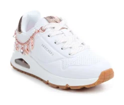 Skechers Street Athletics & Sneakers|Athletics & Sneakers>Girls' Little Kid & Big Kid Uno Gen 1 Charm Sneakers