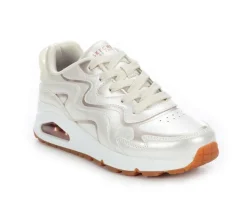 Skechers Street Athletics & Sneakers|Athletics & Sneakers>Girls' Little Kid & Big Kid Uno Gen1 Shimmer Sneakers