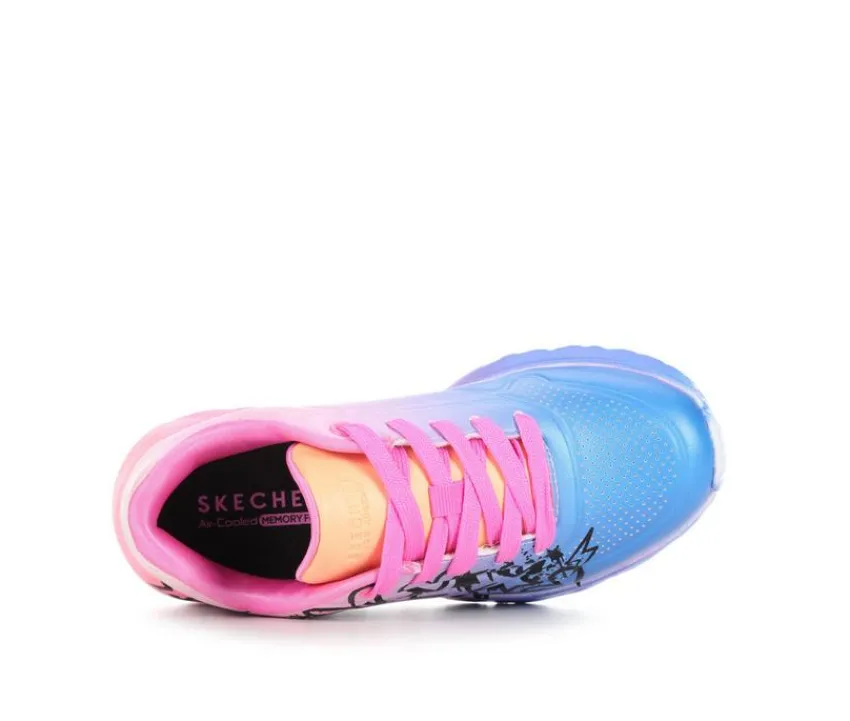 Girls' Little Kid & Big Kid Uno Lite Drip Sneakers|Skechers Street Clearance