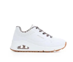 Skechers Street Athletics & Sneakers|Athletics & Sneakers>Girls' Little Kid & Big Kid Uno Gen1 Leopard