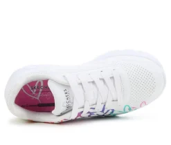 Girls' Little Kid & Big Kid Uno Lite Gold Crown Sneakers|Skechers Street Outlet