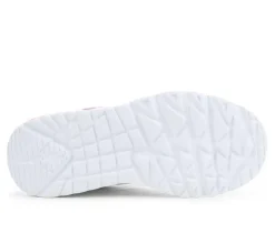 Girls' Little Kid & Big Kid Uno Lite Gold Crown Sneakers|Skechers Street Outlet