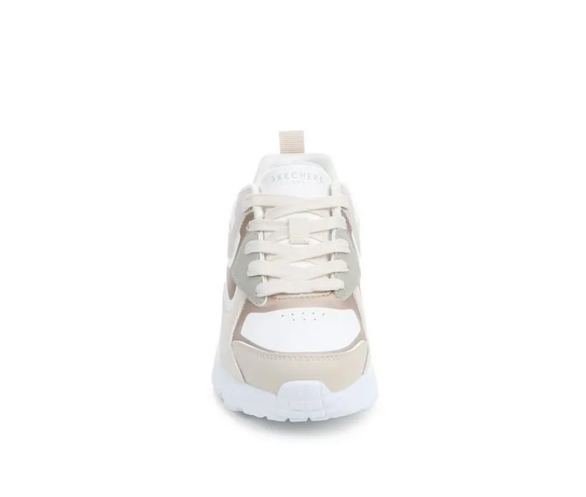 Girls' Little Kid & Big Kid Uno Lite Metallic Blast Sneakers|Skechers Street Clearance