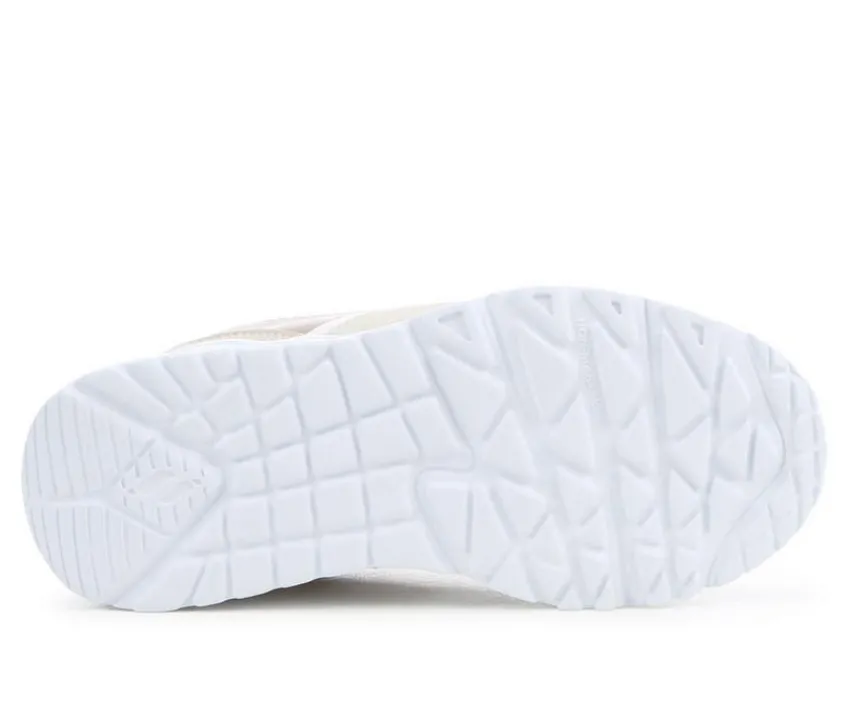 Girls' Little Kid & Big Kid Uno Lite Metallic Blast Sneakers|Skechers Street Clearance