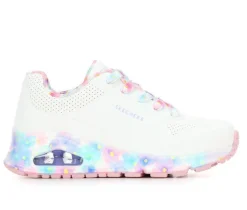 Skechers Street Athletics & Sneakers|Athletics & Sneakers>Girls' Little Kid & Big Kid Uno Gen1 Floral Sneakers