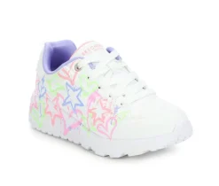 Skechers Street Athletics & Sneakers|Big Kid (Sizes 3.5-7)>Girls' Little Kid & Big Kid Uno Lite My Drip Sneakers