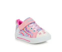 Girls' Toddler Twinkle Sparks Unicorn High-Top Sneakers|Skechers Discount