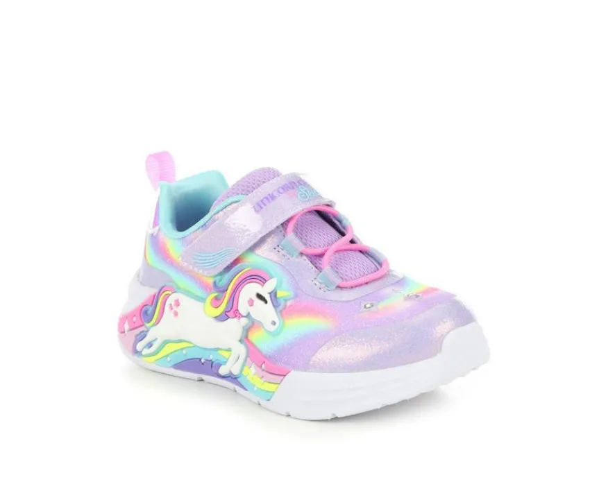 Girls' Toddler Unicorn Chaser Light-up Shoes|Skechers Best