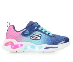 Skechers Athletics & Sneakers|Casual>Girls' Wavy Beams Girls 10.5-4 Light-Up Shoes
