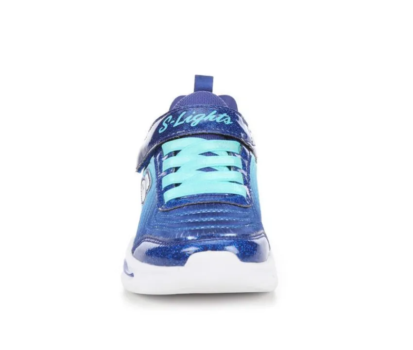 Skechers Athletics & Sneakers|Casual>Girls' Wavy Beams Girls 10.5-4 Light-Up Shoes